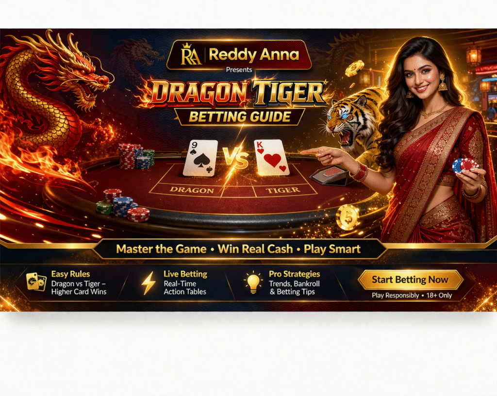 Reddy Anna Dragon Tiger Betting Guide